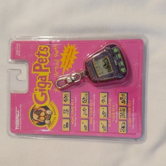 Tiger Electronics Other - VTG 1997 Giga Pets Virtual Electronic Pet Digital Doggie NEW retro collectible